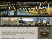 Tablet Screenshot of carriagehillliving.com